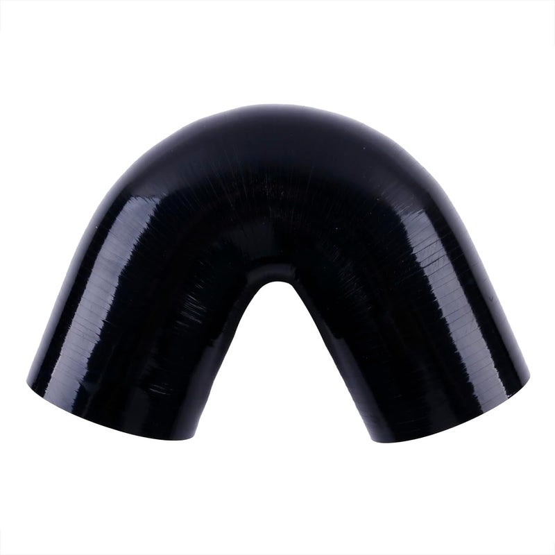 ZAP Performance 135 Degree ID 3.5"(89mm) Elbow Silicone Hose Intake Intercooler Coupler 3.5 inch Pipe,Length 102mm One Leg,4-Ply Thickness 5.4 mm - Image 1